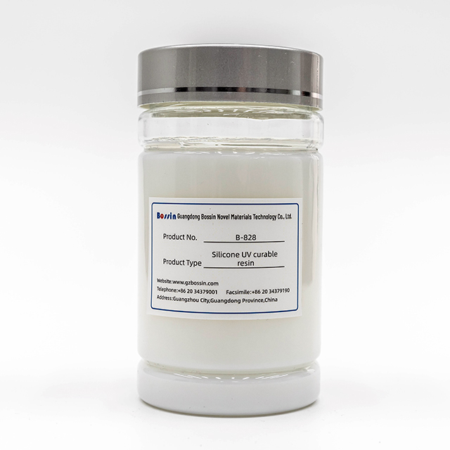 B-828 Resina de silicona curable por UV